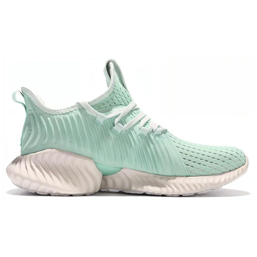 adidas Alphabounce Instinct Спортивный тренд Амортизация Низкий верх Кроссовки для бега Женские кроссовки Зеленый F36767