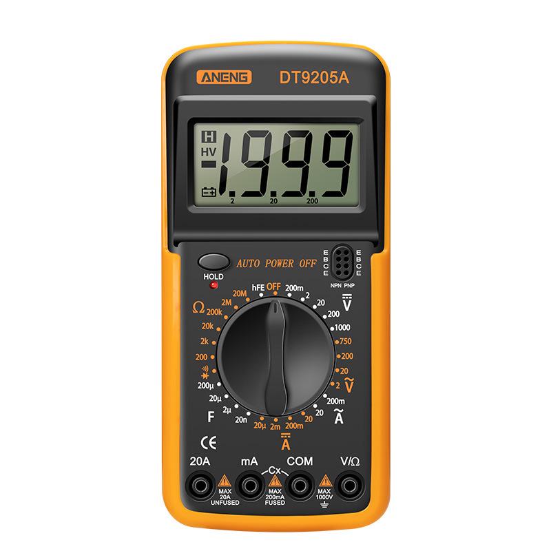 ANENG DT9205A Цифровой мультиметр для электрика с высокой точностью
