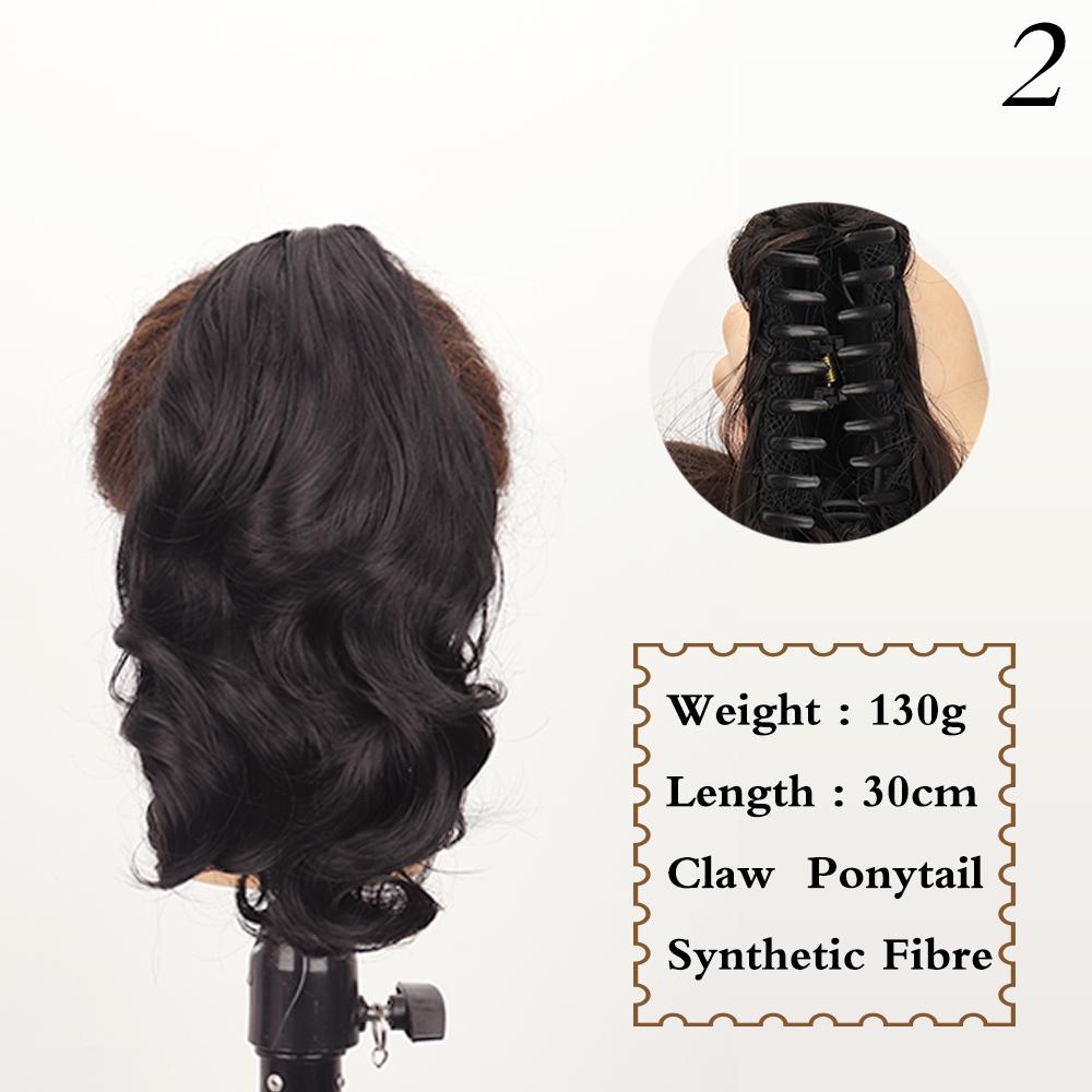 MISS WIG Синтетический хвост с короткими волнами, наращивание волос, светлый хвост для женщин, повседневная вечеринка