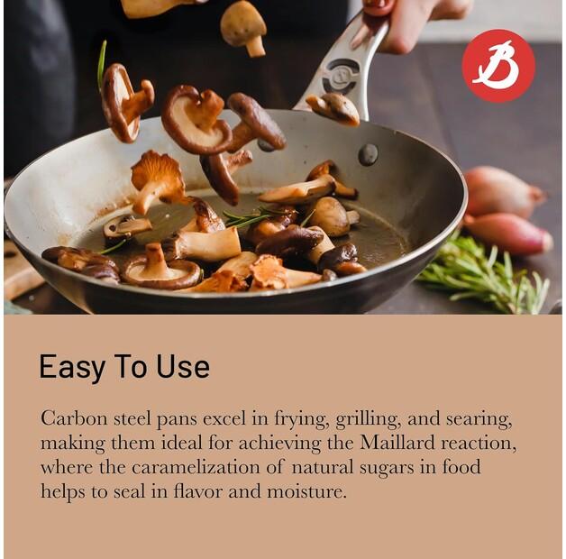 De Buyer Mineral B Element Pro Frying Pan 20 Cm (5680.20)