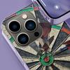 Darts Aesthetics Wire Target Phone Case For Iphone 17 Air 15 Pro 14 Plus 16 Pro Max 17E 16E 12 13 Mini 11 Cover Cute Fundas