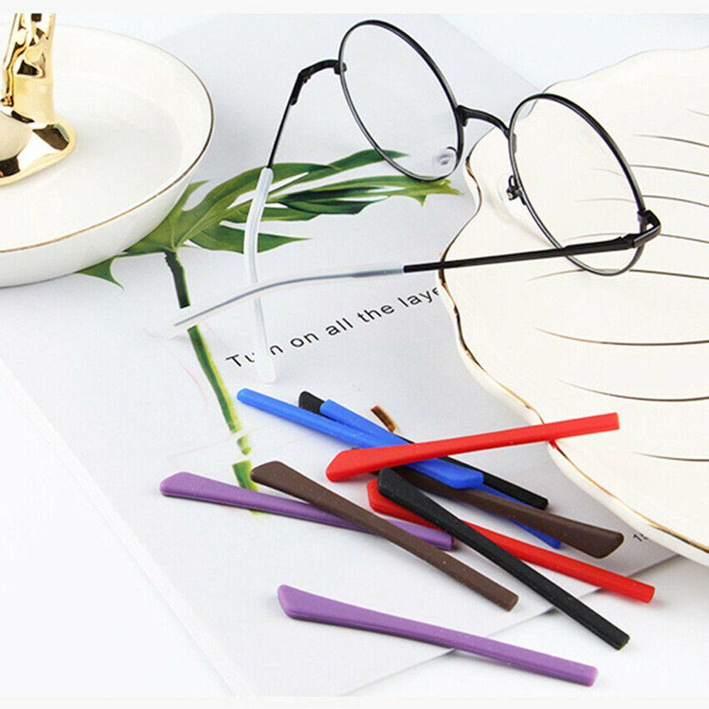 Square Grips Silicone Tubes Glasses Ear Ear Hook Temple Tips
