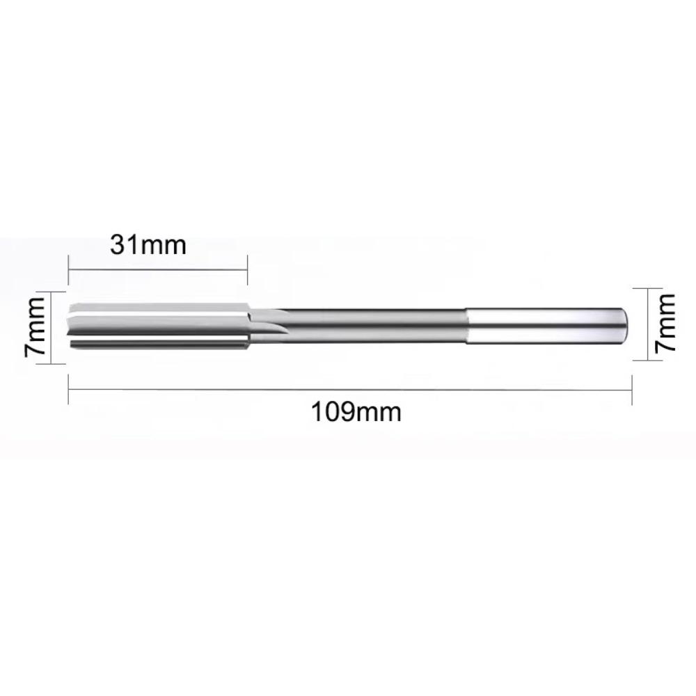 Shank Diameter Chucking Reamer Straight Flute Machining Tool Tool H7 Reamer Metal Machining
