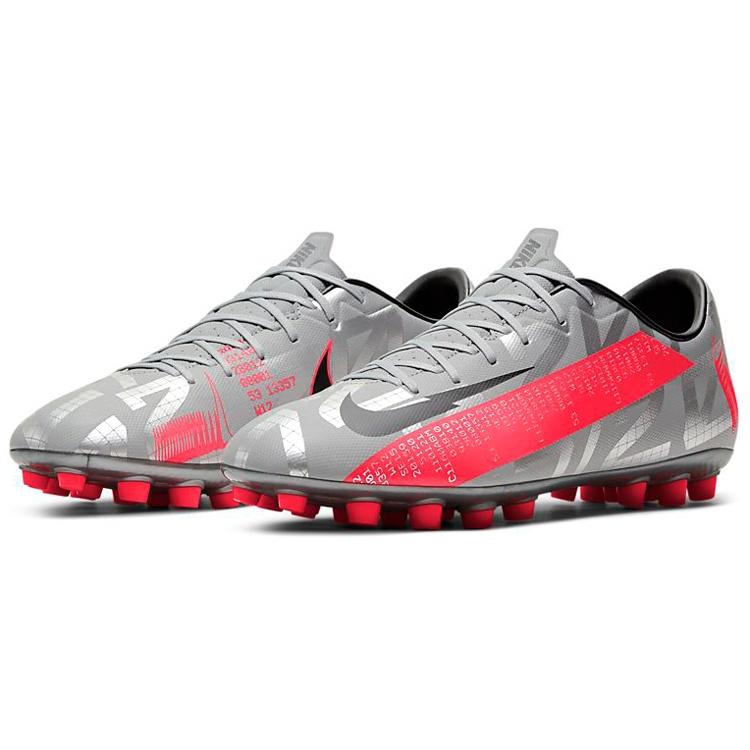 Nike Vapor 13 Academy AG Artificial Grass 'Grey Red' Men's BQ5518-906