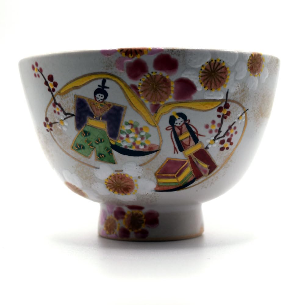 Чаша для чая Маття Чаша для чая Чаша для чая Фестиваль Кайай Хинамина Сделано Соэном Мизудэ Куклы