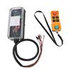 Wireless Crane Remote Control AC220V 6 Button 4 Way Single Handle for Industrial Electric Hoist Bridge Truck Crane