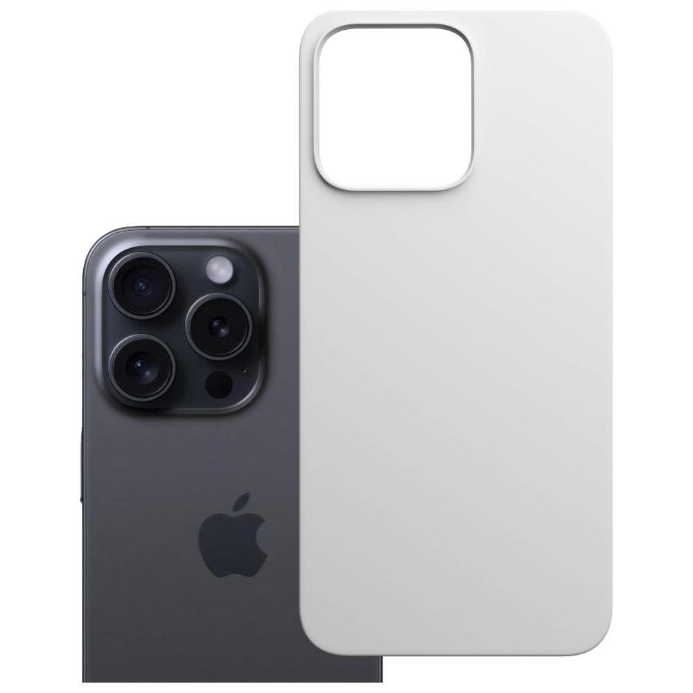 Etui 3Mk Hardy Magsilicone Do Iphone 16 Pro Max Biały