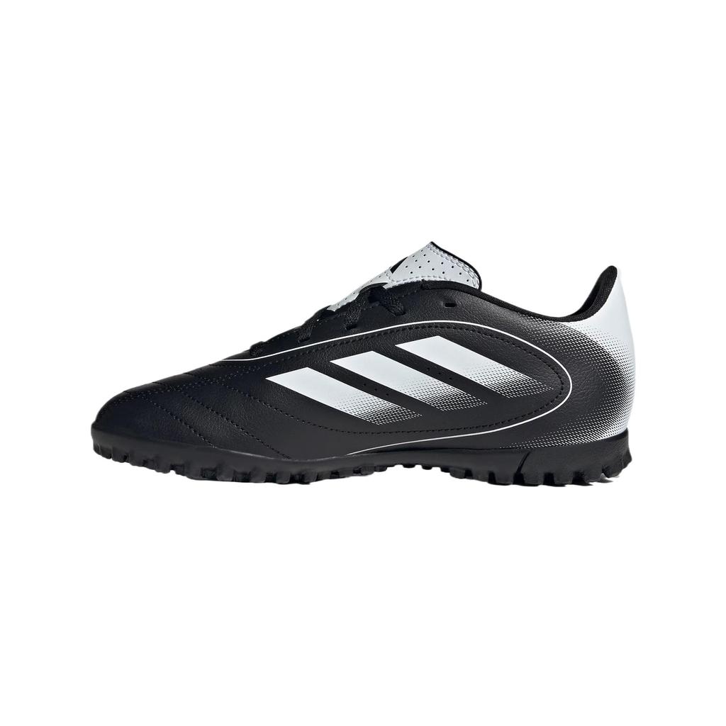 Adidas Goletto 9 Synthetic Leather Comfortable Fit Durable Low Top Soccer Shoes Kids Soccer Shoes Black White IH0101