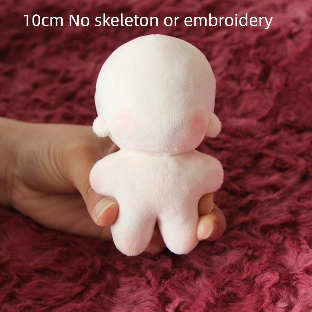Stuffed Blank Unembroidery Cotton Doll Embroidery DIY Idoll Doll Blank Cotton Stuffed Toy  Toddler