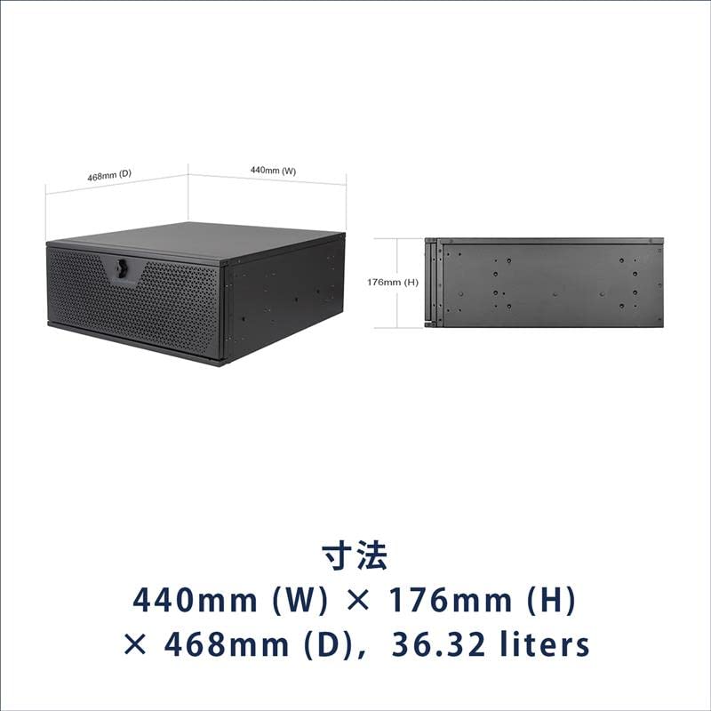 Silver Stone SilverStone корпус для монтажа в стойку возможна вертикальная установка 4U авторизованный дистрибьютор SST-RM44 совместимый с SSI-EEB, [Внутренний продукт]