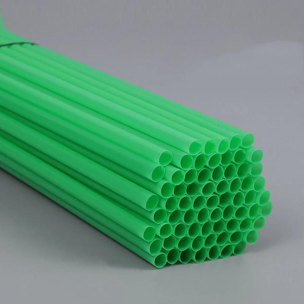 100 шт.-Разноцветные пластиковые трубочки для питья Гибкие Свадебные принадлежности Пластиковые трубочки для питья Кухня