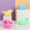 Mini Guinea Bathroom Solid Color Hamster Bathing Sand Room Hamster Bathtub  Playing