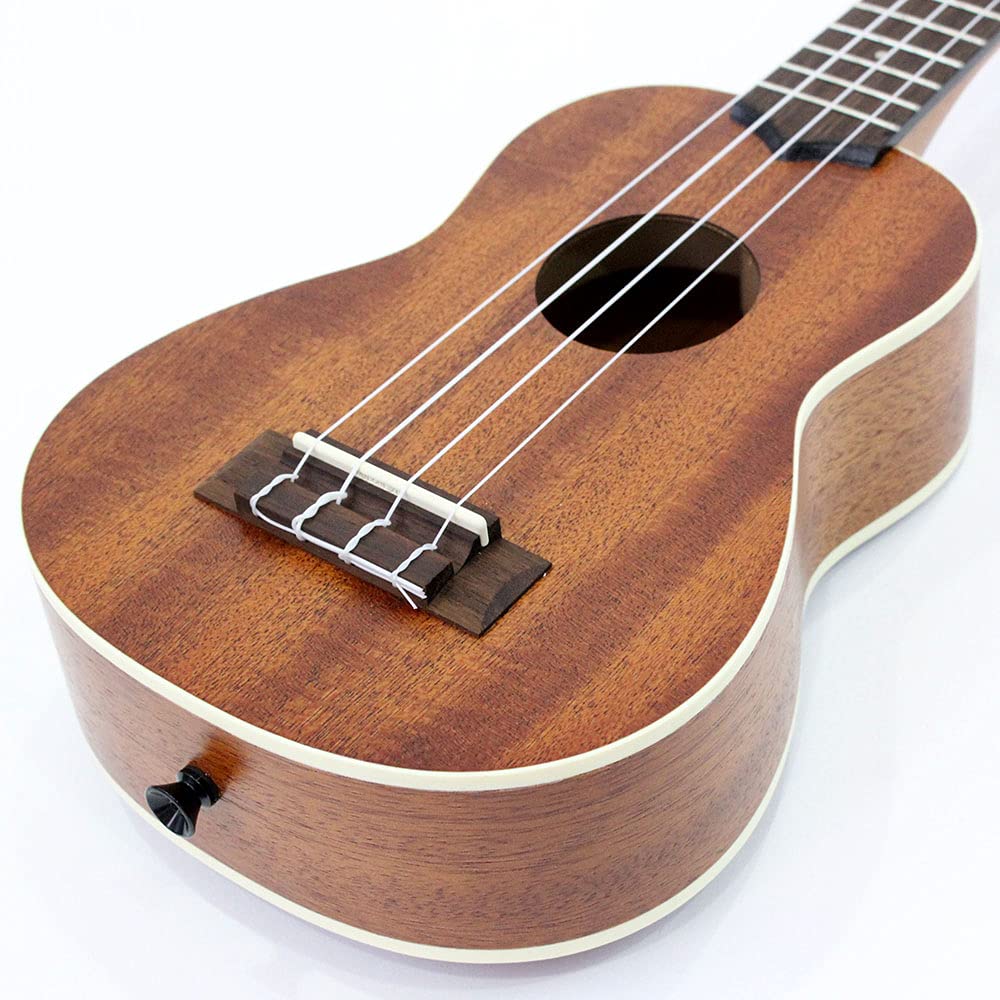 KALA Ukulele серии Satin Mahogany с корпусом из красного дерева, преемник сопрано KAS-WBAG20_06 [модель KA-S] (Чехол в комплекте) []
