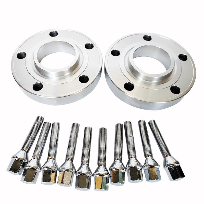 20mm 5*112 Wheel Spacer with Cone Wheel studs M14*1.25 Centric 66.6 Wheel Spacers For Mini Countryman Copper Cabrio 2016-2025