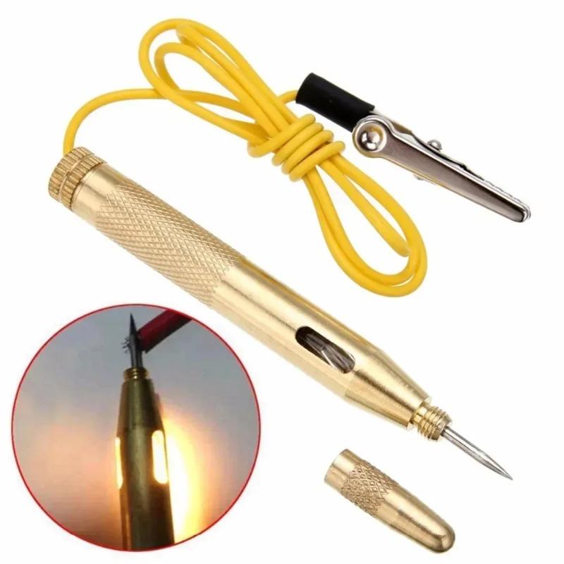 Practical 10.5CM New Test Pens Car Circuit Fuse Electrical Testers Voltage Tester 6V/12V/24V Probe Pen Pencil Test Light