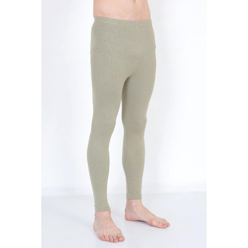 Поднятое термобелье | Хлопковые термоколготки унисекс, черные