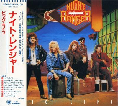 CD NIGHT RANGER Big Life 32XD634 MCA RECORDS. В 1987 году Япония Рок Использованный
