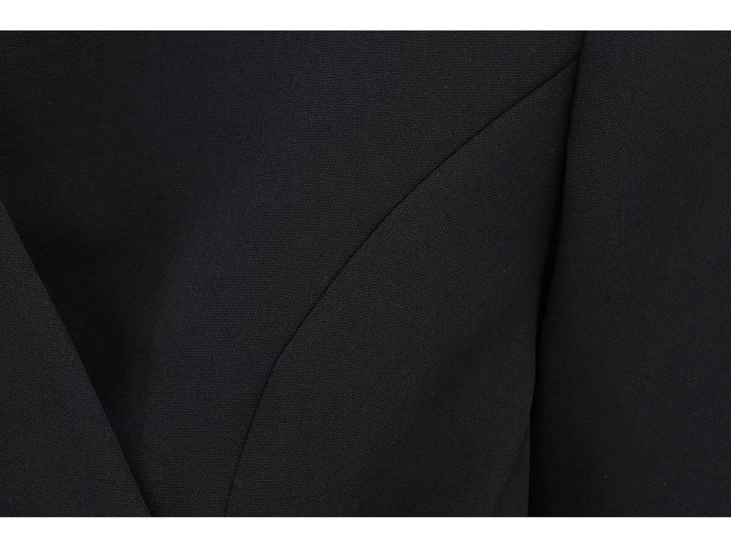 Женский зимний модный костюм в европейском и американском стиле 2024 года с универсальным поясом - 1270608