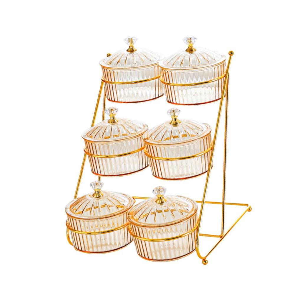 Dried Fruit Plate Food Storage Tray Organizer Storage Container Platter Home