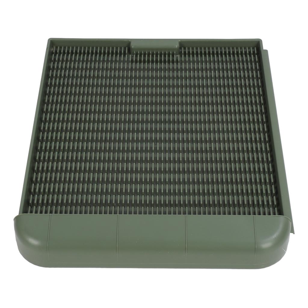Dog Potty Tray One Piece Design Washable Reusable Pet Toilet Training Tray for Small Medium Large Dogs