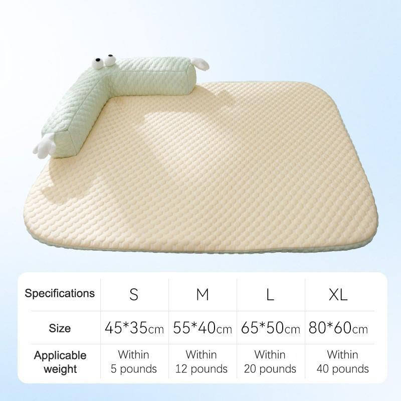 Summer Cooling Mat Sleeping Pad Pet Bed Mats Breathable And Absorbent Suitable For Small And Medium-Sized Cats And Dogs