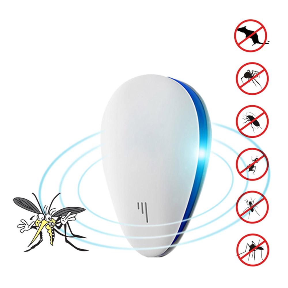 Ultrasonic Pest Repeller Plug Electric Pest Control - Professional Home Repellent - For Fleas,