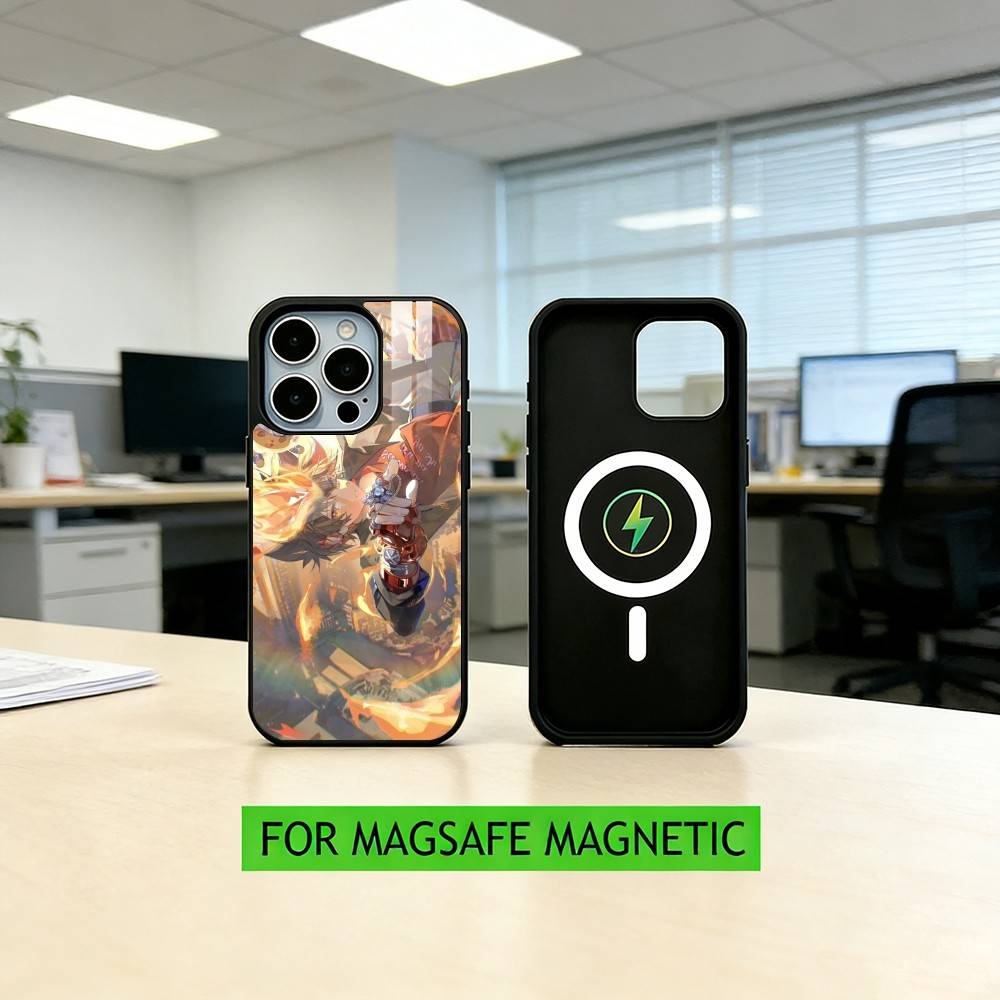 Hitman R-Reborn Tsuna S-Sawada  Phone Case For iPhone17,16,15,14,13,12,11 Plus,Pro Magnetic For Magsafe Wireless Charging