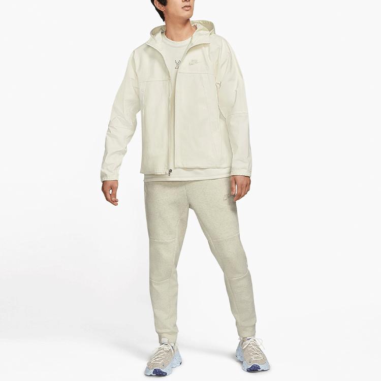 Nike Спортивная парусиновая куртка с логотипом Мужская верхняя одежда белая DC8088-901