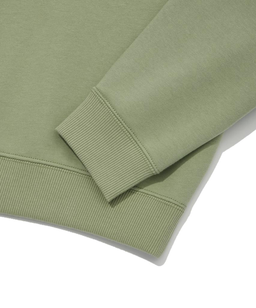 COVERNAT WOMAN Cooper Logo Sweatshirt Sage Green