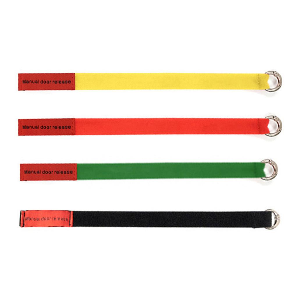 Emergency Car Door Pull Rope Nylon Safety Tool Easy Install Nylon Emergency Escape Rope Simple To Use for Quick Escape