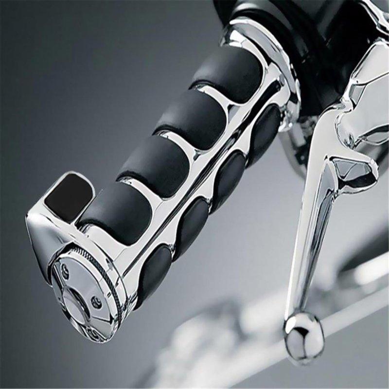 2 шт. ручки для руля мотоцикла с управлением дроссельной заслонкой, нескользящая ручка для мотоциклов, крейсеров