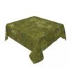 Grass Battlemat Waterproof Square Tablecloth Oilproof Table Cloth for Kitchen Events Dining Table Cover
