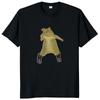 Rat Dance Meme T Shirt 2025 Funny Trendy Dancing Rat Pop Graphic T-shirts Soft Unisex O-neck Tee Tops Women Clothing