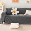 Sofa Full Covered Cloth Anti-Cat Scratch Plush Sofa Cover All-Inclusive Non-Slip Seat Cushions Thickened
