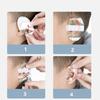 20pcs 20/60pcs Earmuffs Shampoo Patch Waterproof Earmuffs Shower Cap Tool Ear Stickers Ear Protector