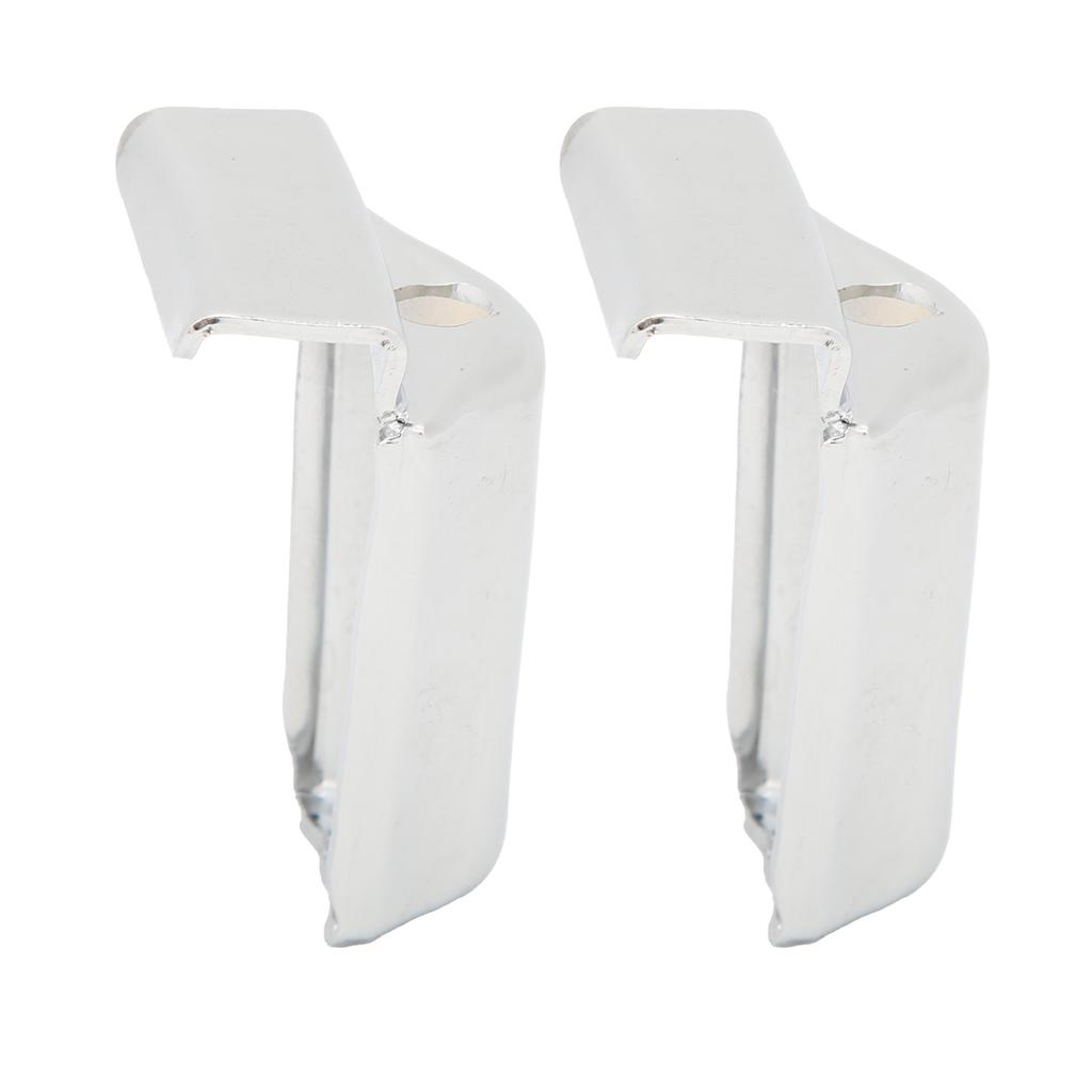 2Pcs Drum Lug Bass Chrome Color Iron Musical Instrument Maintenancing Accessories WC703