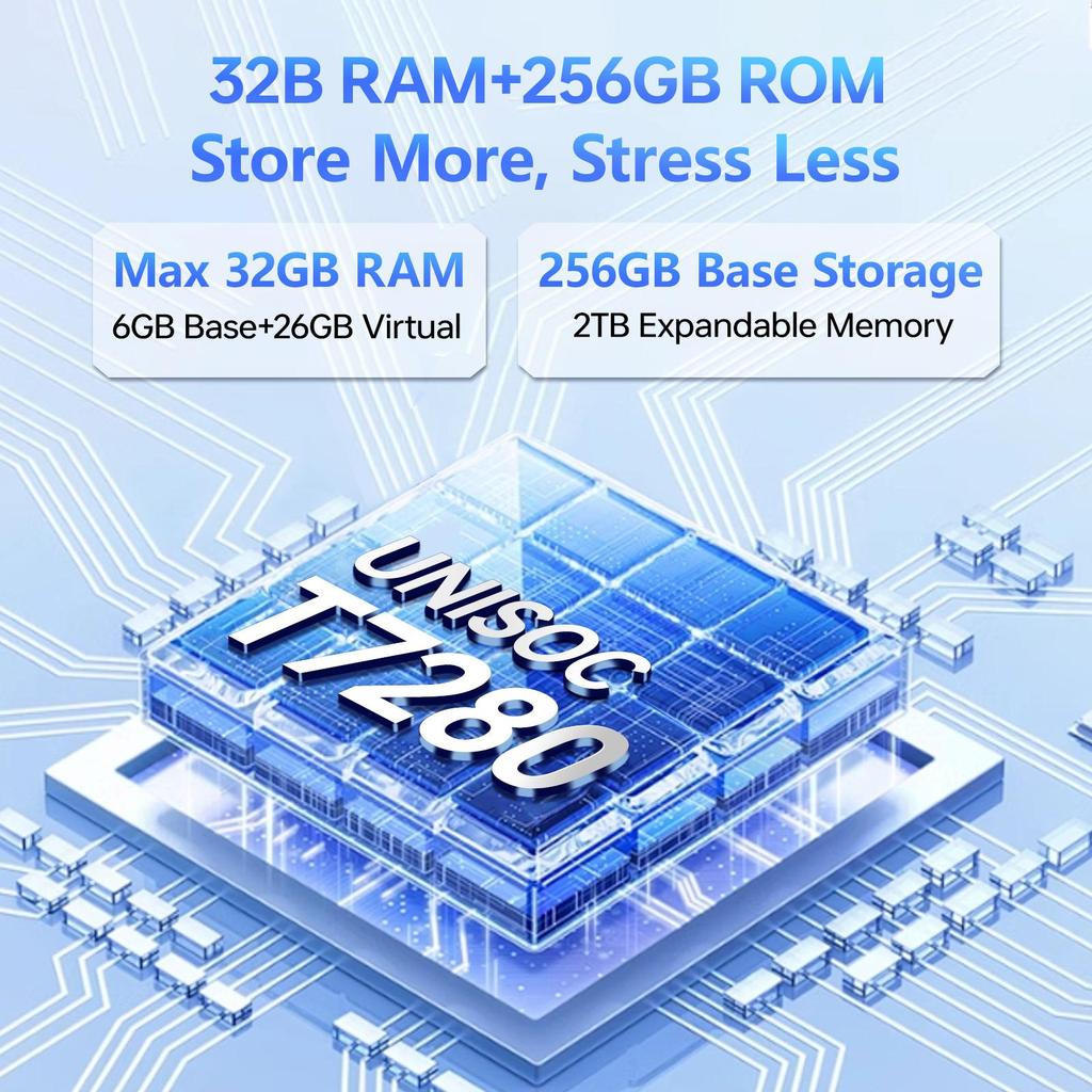 DOOGEE U13 VIP Android 16 Tablet 13 Inches,32GB+256GB/2TB Gaming Tablets, 11000mAh Tablet with Keyboard/Pen/Mouse,Four Speaker Tablet