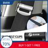 X5 X6 2Pcs Car Safety Seat Belt Buckle Clip Seatbelt Stopper Adjuster Clip For BMW F30 F10 E90 F20 E46 E60 E70 E39 E36 E87 E92 E