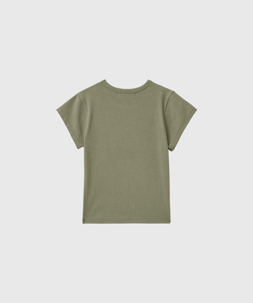 GENERALIDEA Daily Short Sleeve T-Shirt [Khaki] / Gf1Lts511