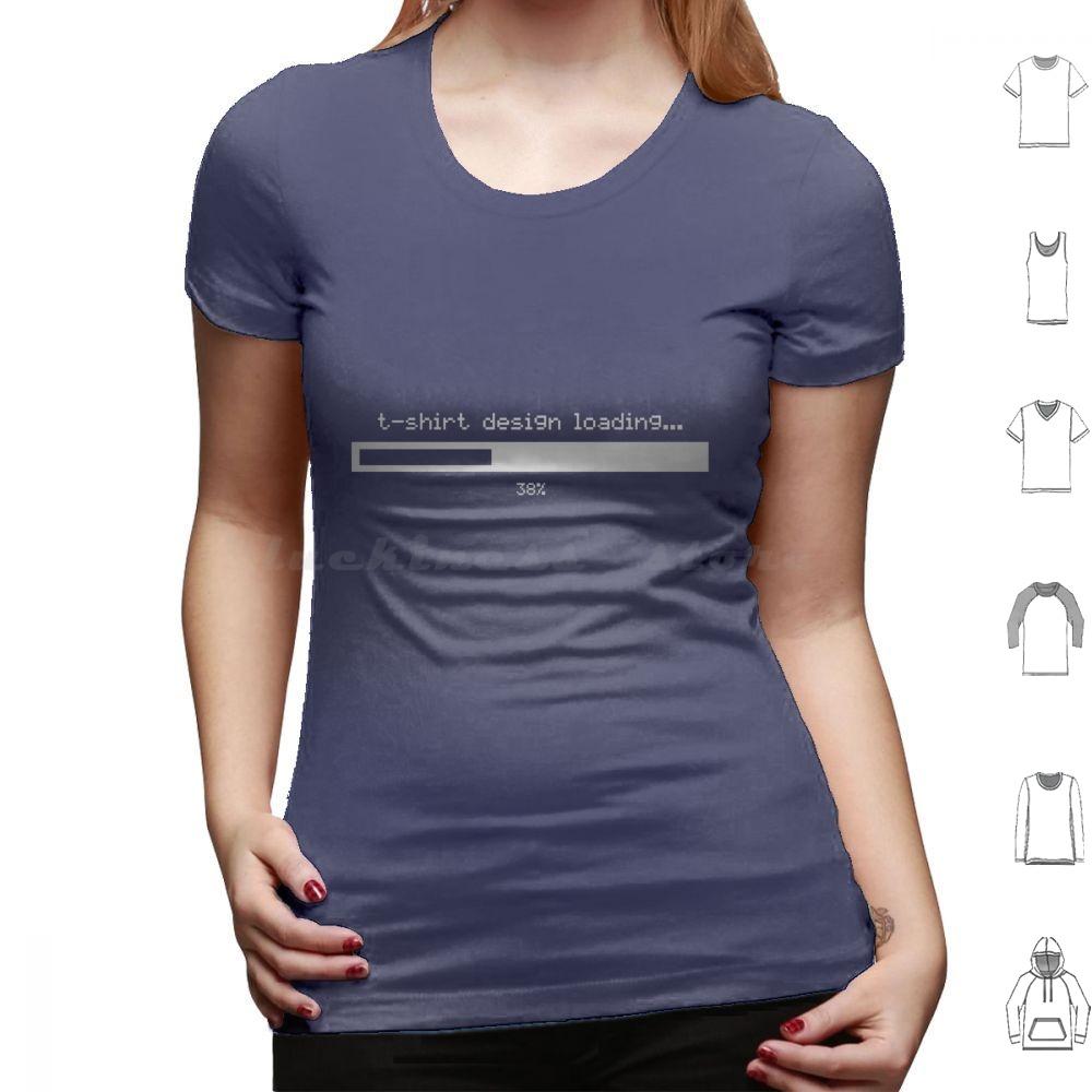 Loading Design T Shirt Men Women Kids 6xl Computer Retro Loading Load Percentage Tutorial Embroidery Design Machine Embroidery