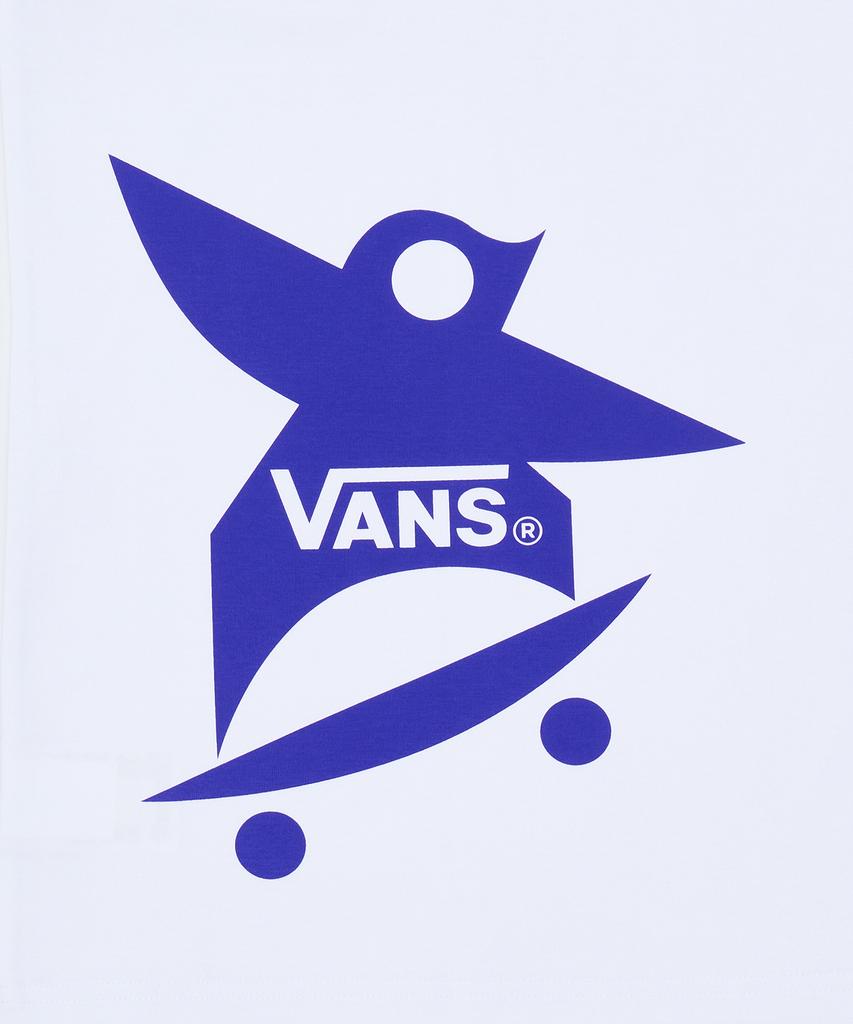 VANS Короткий рукав Птица Футболка - Blanc Des Blancs / Vn000Tkyjvy1