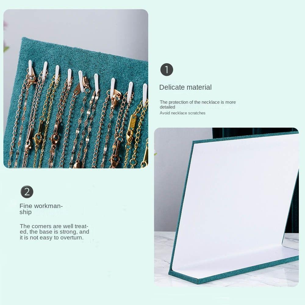 Large Bracelet Display Rack Flannel Jewelry Collection Rack New Necklace Display Shelf
