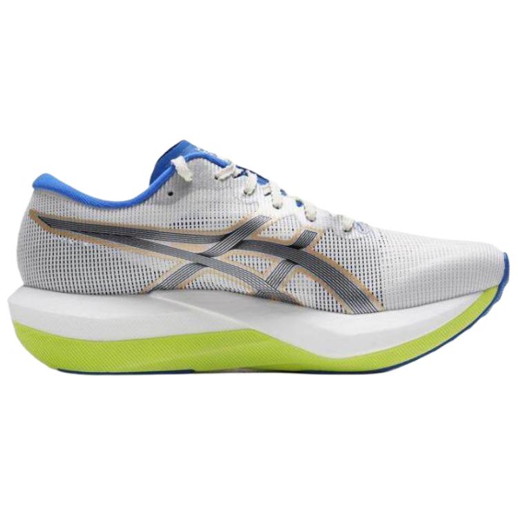 Asics MAGIC SPEED 5 Амортизирующие Легкие Дышащие Беговые Кроссовки Унисекс Белый Черный Желтый 1013A191-100