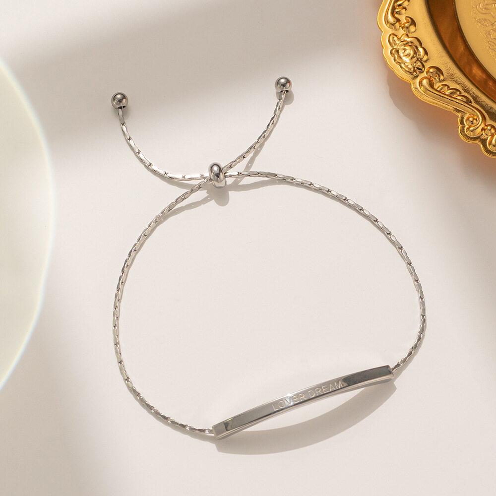 Темпераментный двусторонний браслет из нержавеющей стали, черный/цвет ракушки, четырехлистный клевер, элегантный браслет из розового золота