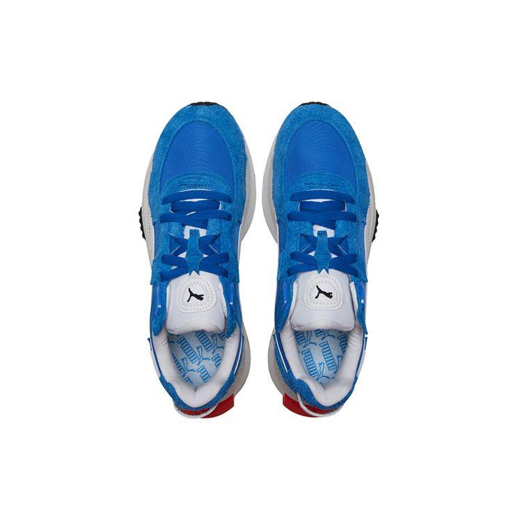 Puma Кроссовки унисекс Wild Rider Future Blue White Red Низкие Повседневные 381595-01