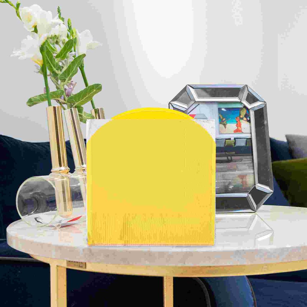 Прозрачный акриловый держатель для салфеток, подставка для салфеток, диспенсер для бумажных полотенец, стойка для кухни, ресторана, современный дизайн, вертикальный держатель