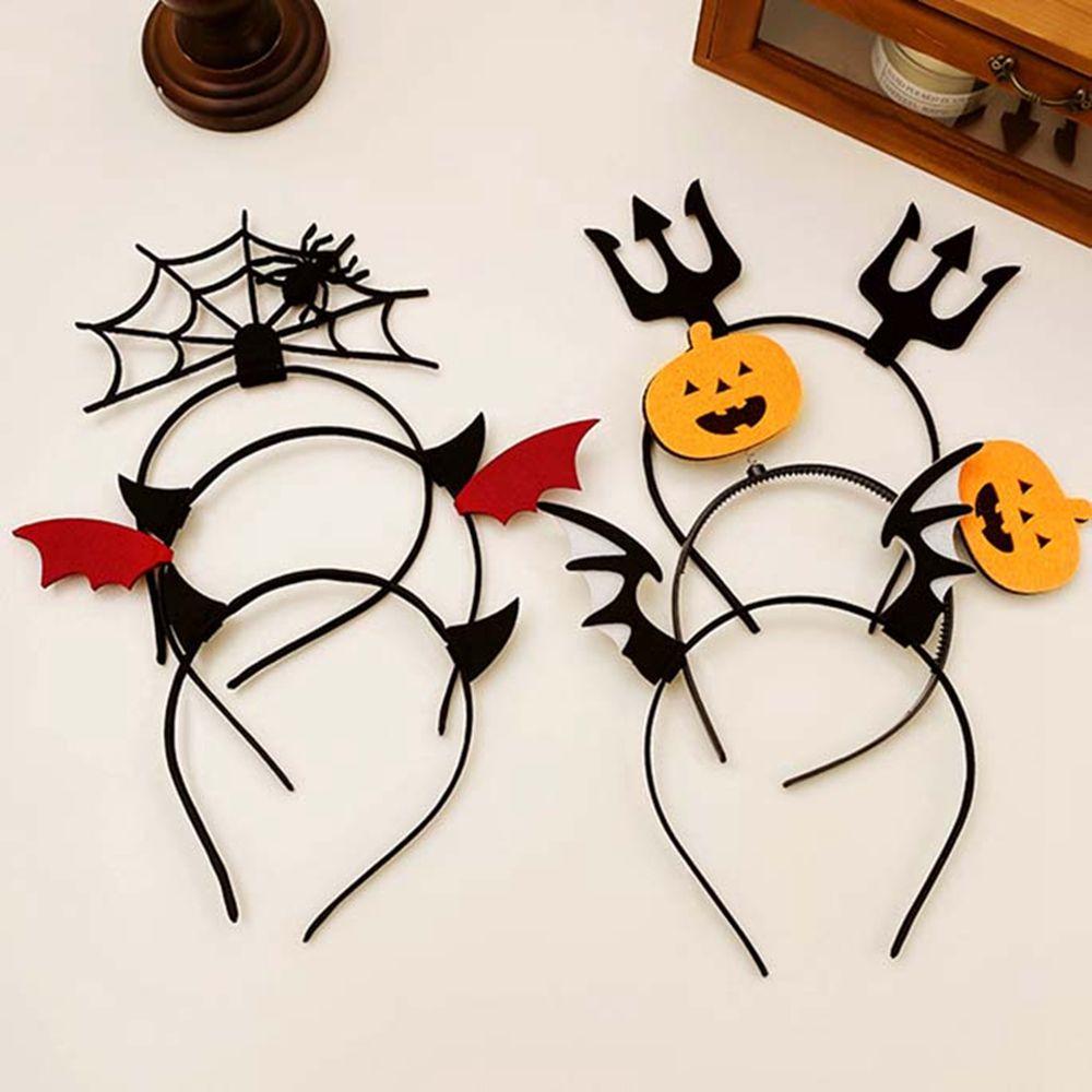 Wing Carnival Easter Party Decor Bat Halloween Hairbands Women Hair Hoop Spider Halloween Headband