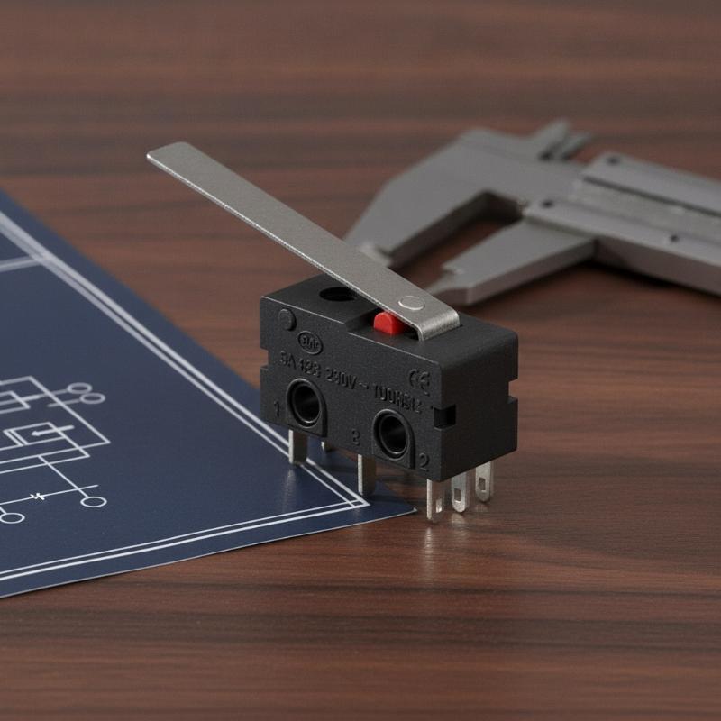 KW11 Micro Limit Switch 10Pcs KW12 Compatible 2/3Pin 5A Reset Trigger Contact Button for Door Access Control System