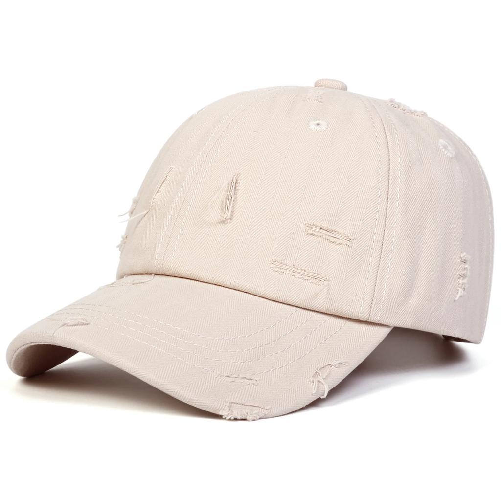Baseball Cowboy Broken Neutral Gender Women Men For Caps Spring Autumn Outdoor Adjustable Casual Hats Sunscreen Hat Sports Cap
