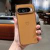 Чехол для телефона Google Pixel 9 Pro XL с гальваническим покрытием в виде волны с сердцем, Ударопрочный защитный чехол для Pixel 8, 7A, Простой дизайн.